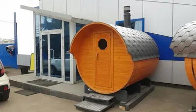 Баня-бочка «Эконом» 2×2 миниатюра 6