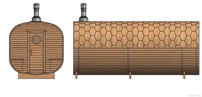 Баня-квадробочка "Мега-2" миниатюра 4